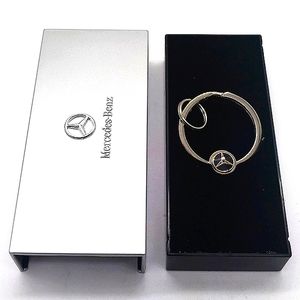 OEM Mercedes Benz Vintage Keychain Fob Charm NIB